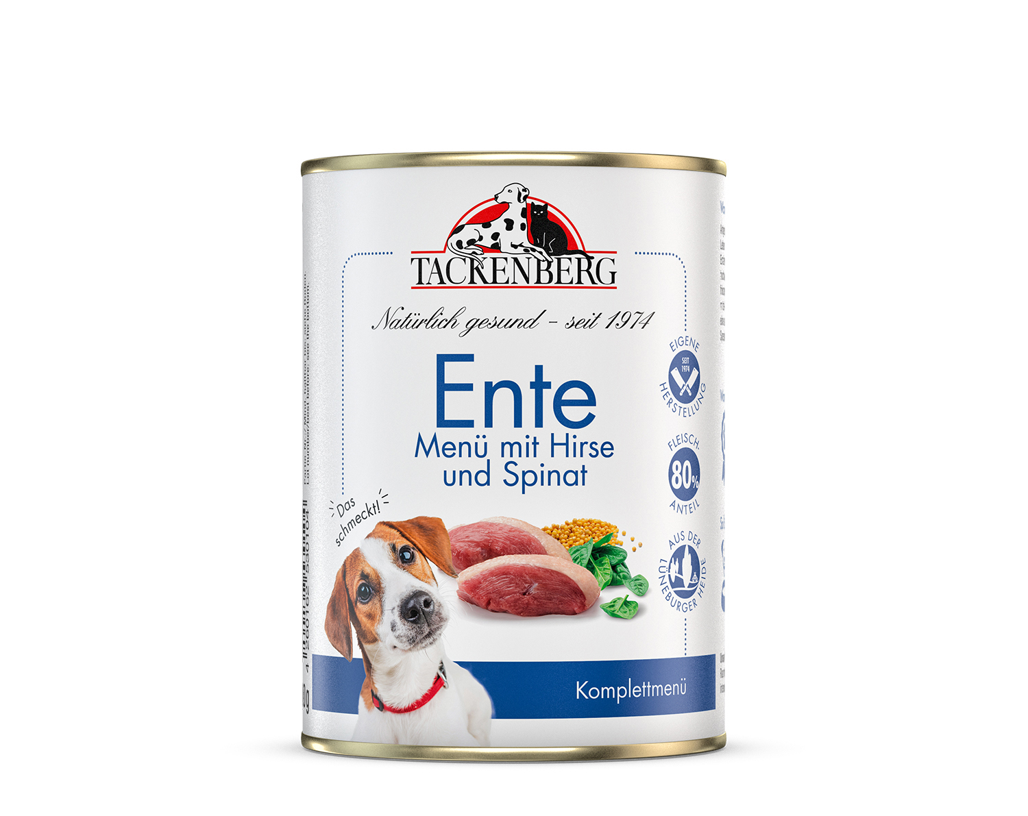 Ente mit Hirse & Spinat