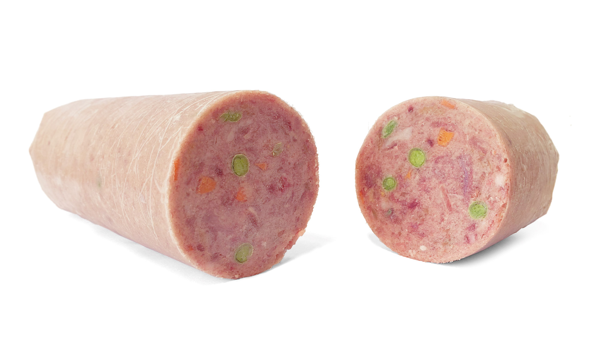 XL-BARF Menü vom Geflügel mit Lachs