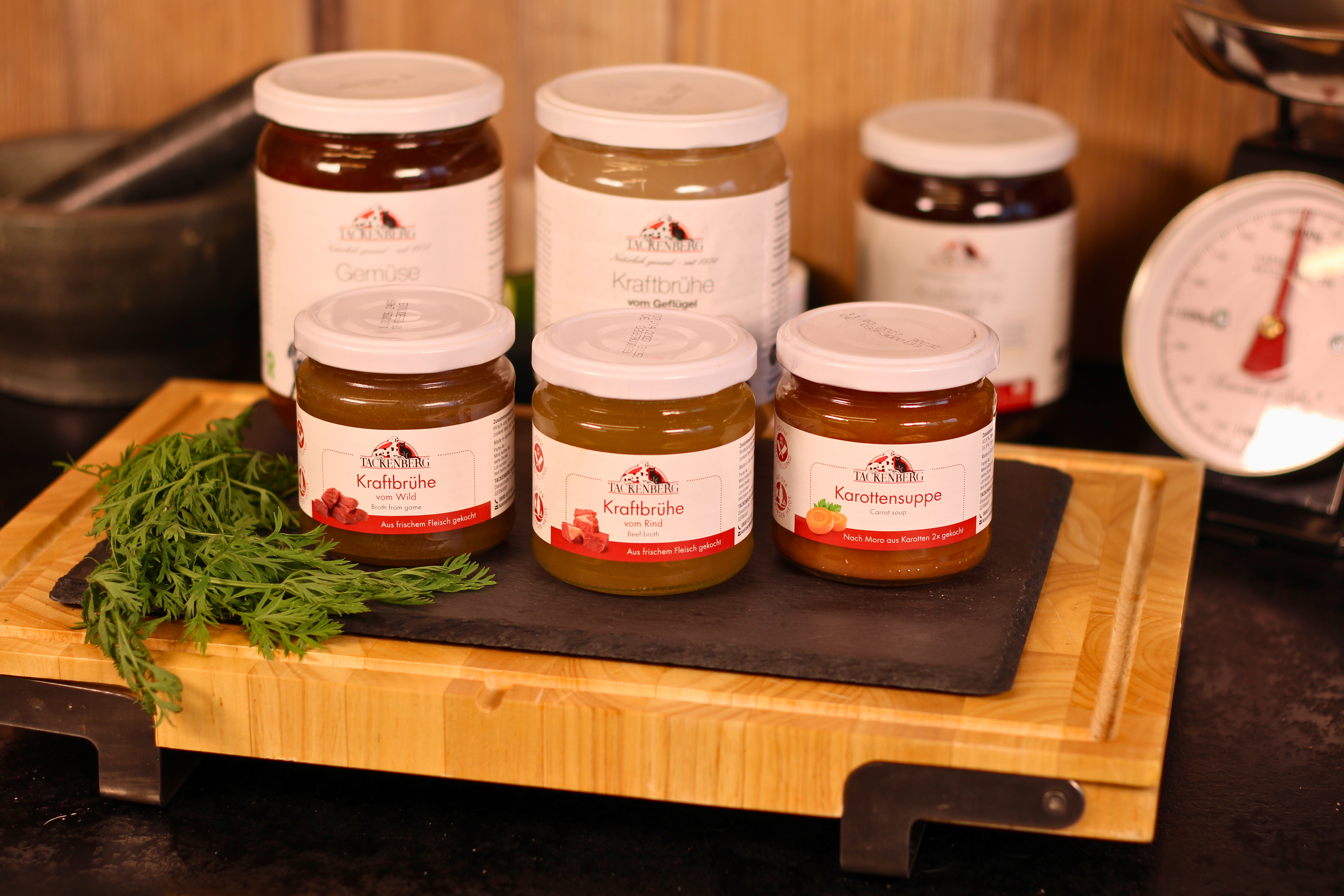 Karottensuppe für Hunde nach Moro