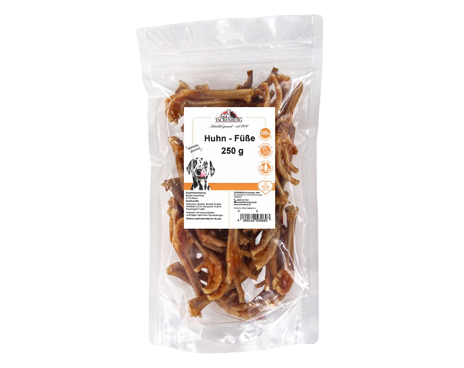 Hühnerfüße, getrocknet